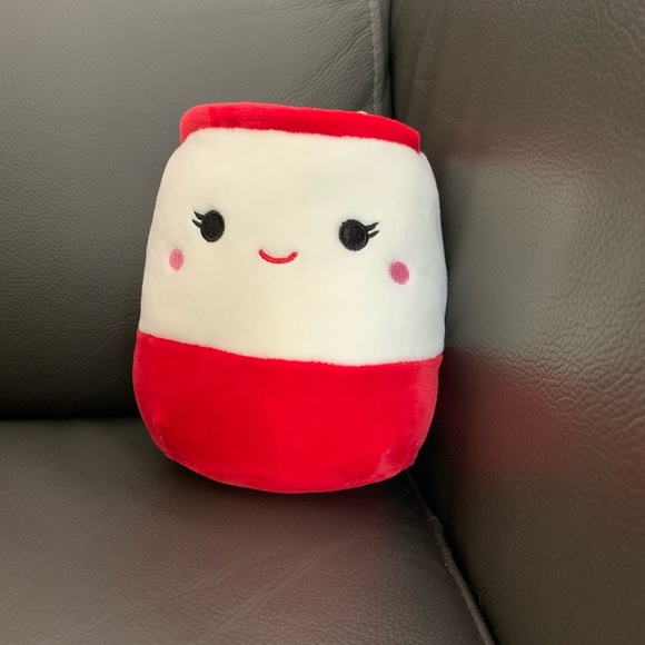 Squishmallow “Raisy the Ramen Bowl” 5" Squeezable Plush Kellytoy rare gift New - Picture 3 of 4